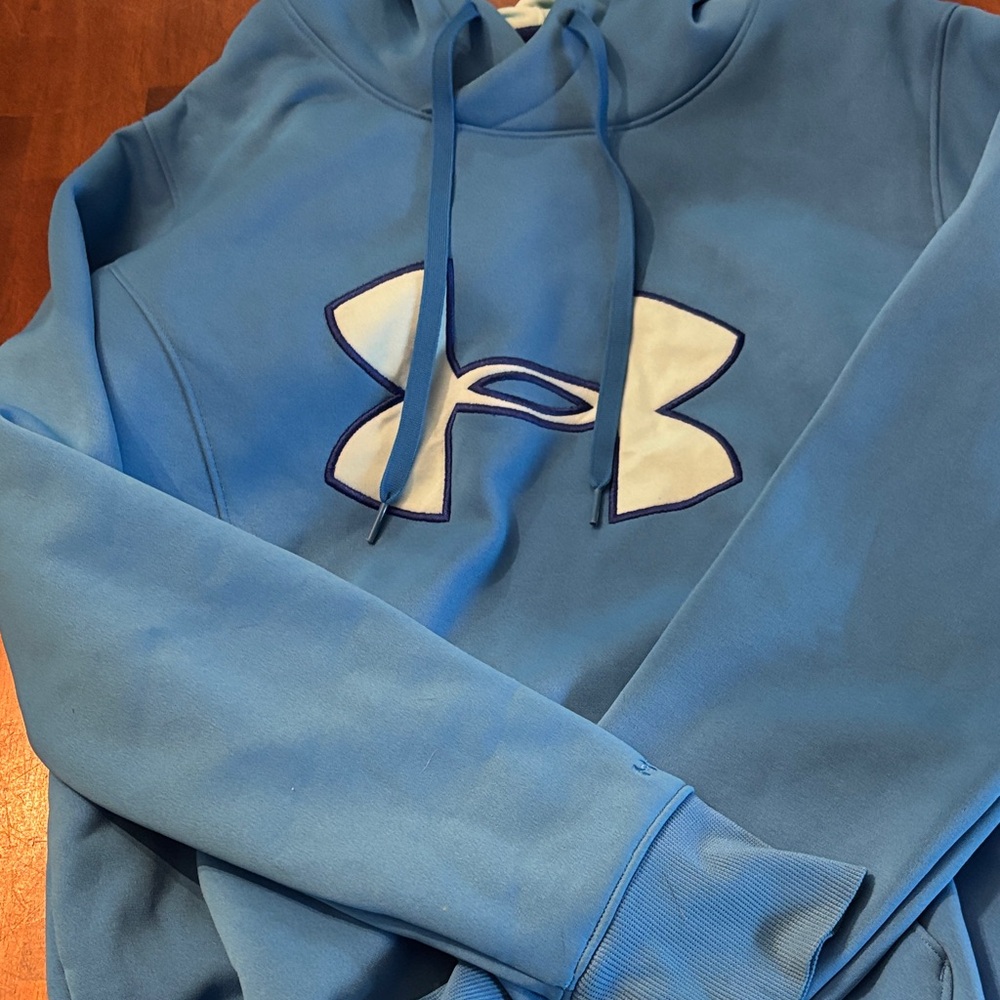 Under Armour Light Blue Pullover - Picture 3 of 5